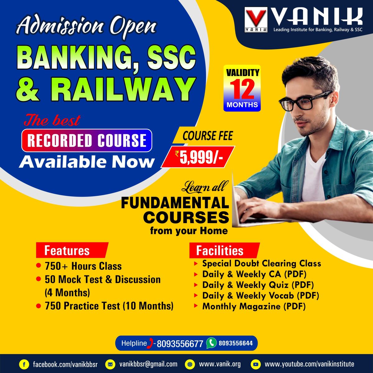 VANIK Best Institute in Odisha Coaching for UPSC OPSC BANKING VANIK Best Institute in Odisha Coaching for UPSC OPSC BANKING